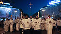 Eucharistische Prozession in Budapest