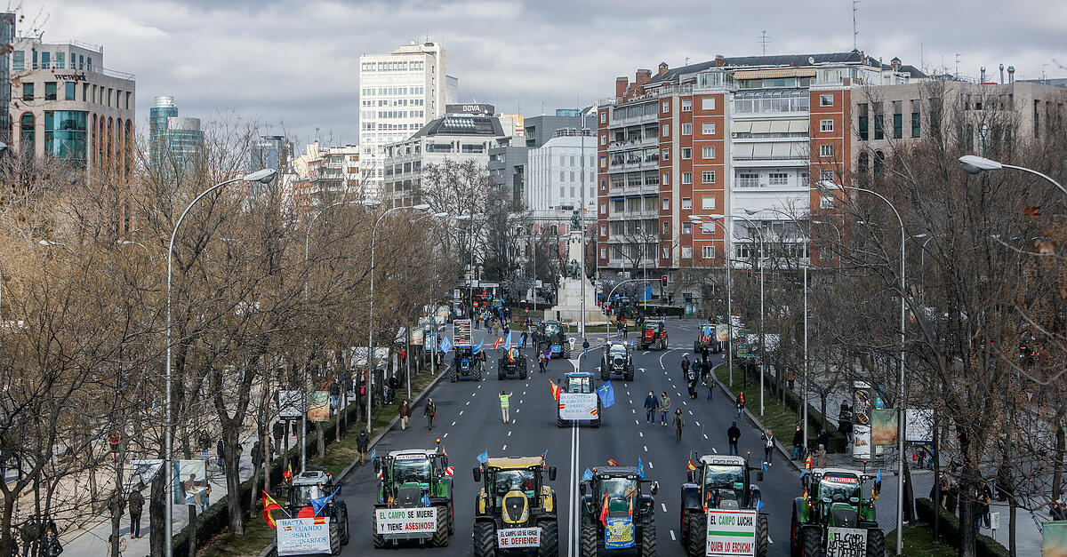 En España, los manifestantes desafían al gobierno central