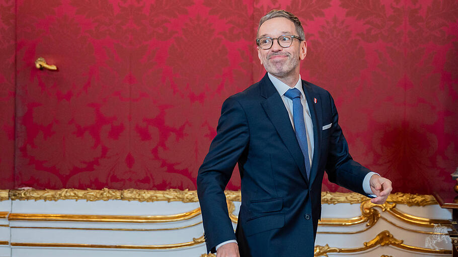 Herbert Kickl in der Hofburg