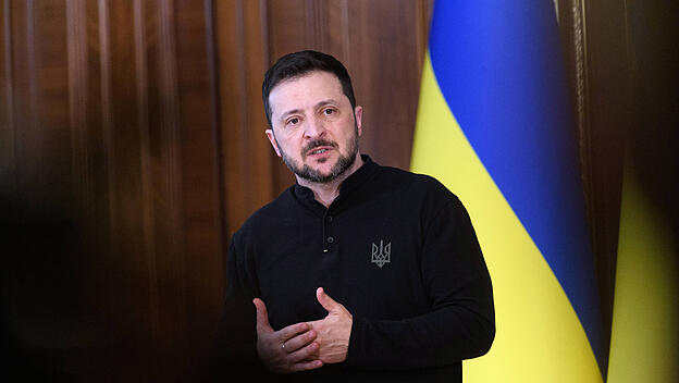 Präsident Wolodymyr Selenskyj setzt auf Hilfe des Vatikans