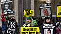 Demonstration gegen die Methoden der Einwanderungsbehörde ICE