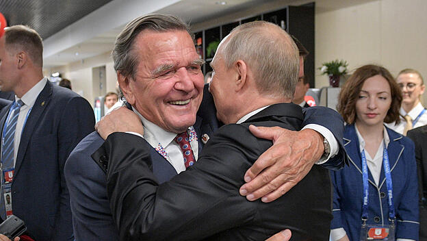 Gerhard Schröder und Wladimir Putin