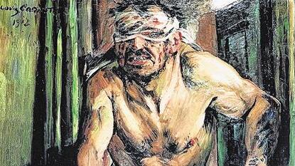 "Der geblendete Simson", Lovis Corinth, 1912