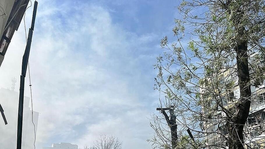 Raketenangriffe auf die Ukraine