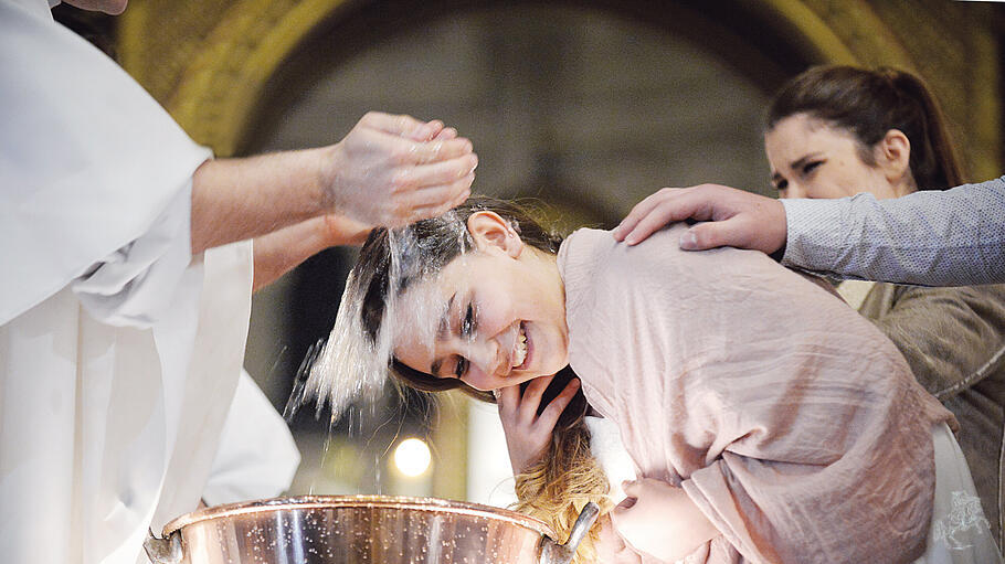 Erwachsenentaufe in Frankreich