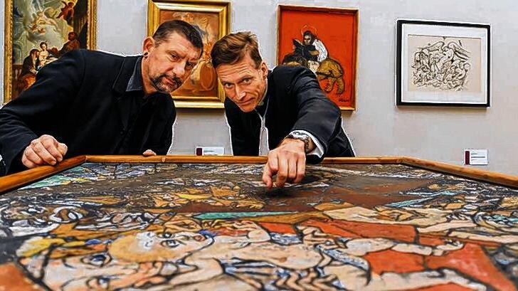 Nicolaus Buhlmann  und Wolfgang Huber