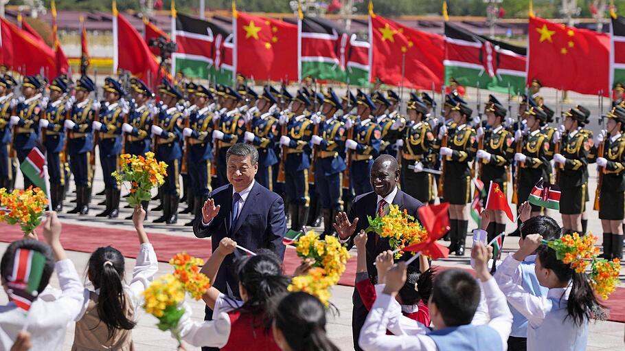 Xi Jinping in Kenia