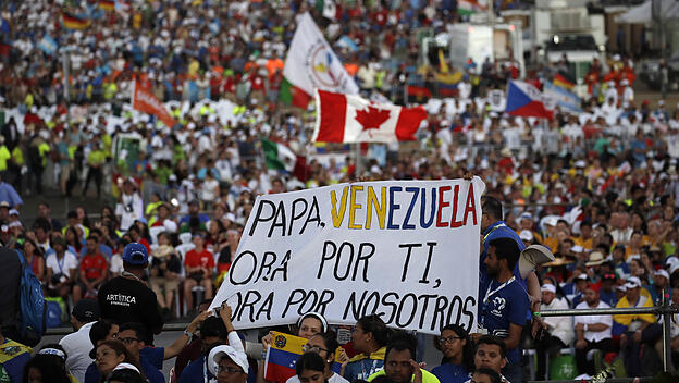 Franzisku zum Konflikt in Venezuela