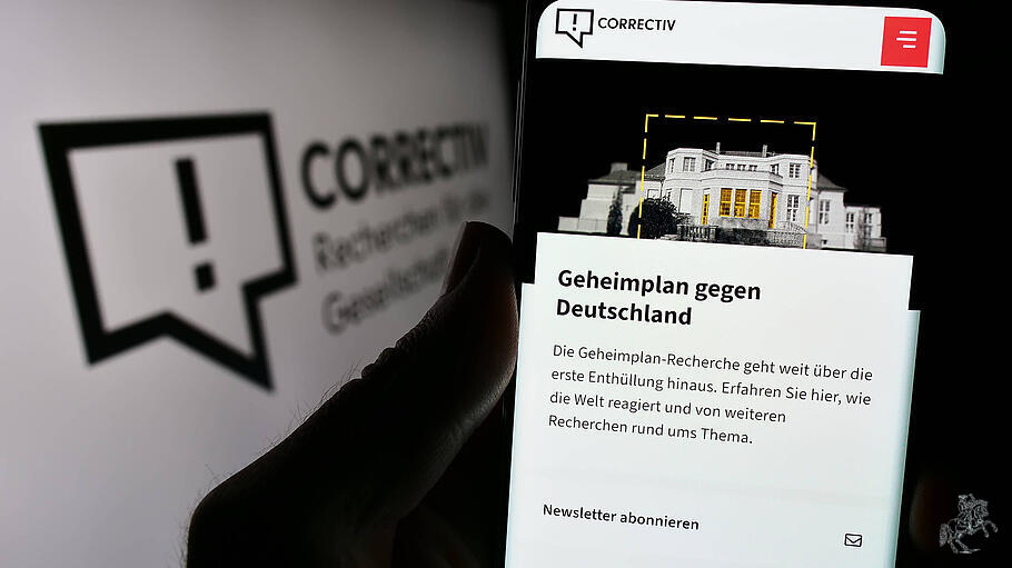 Correctiv:  „Geheimplan gegen Deutschland“