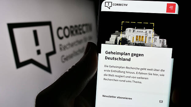 Correctiv:  „Geheimplan gegen Deutschland“