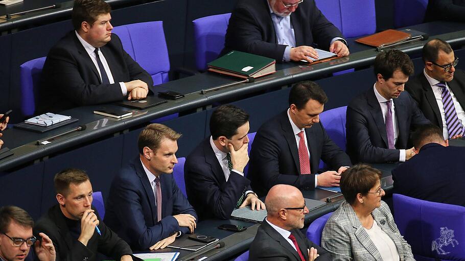 Mitglieder der Jungen Gruppe im Bundestag