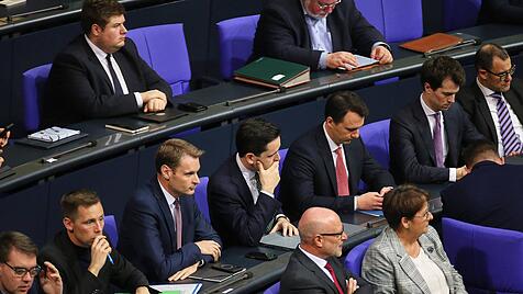 Mitglieder der Jungen Gruppe im Bundestag