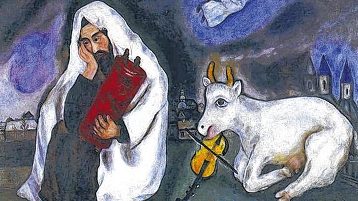 "Einsamkeit";  Gemälde von Marc Chagall, 1933