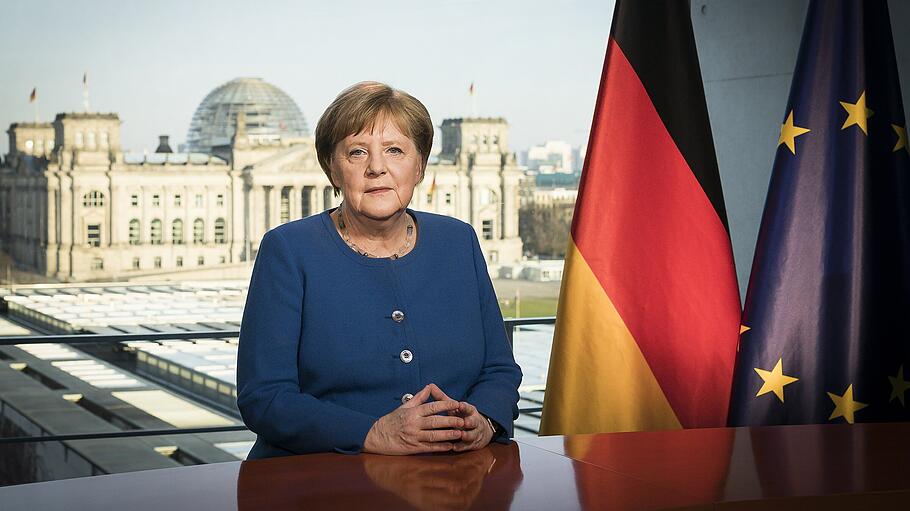 Coronavirus - Merkel hält Fernsehansprache