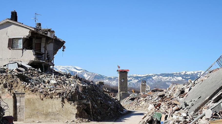 Nach den Erdbeben in Mittelitalien