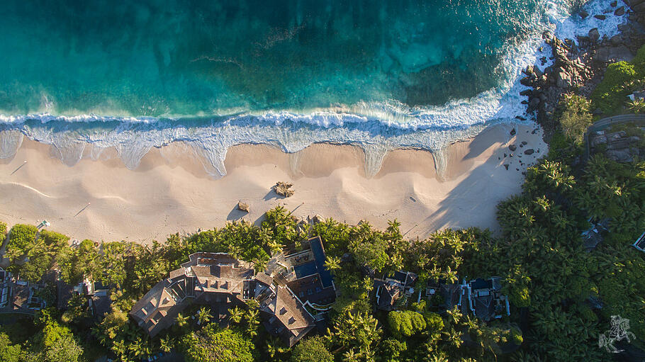Strand auf den Seychellen