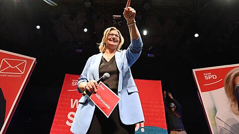 Landtagswahl im Saarland - SPD Wahlparty