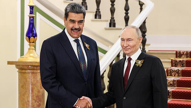 Venezuelas Diktator Nicolás Maduro und der russische Präsident Wladimir Putin