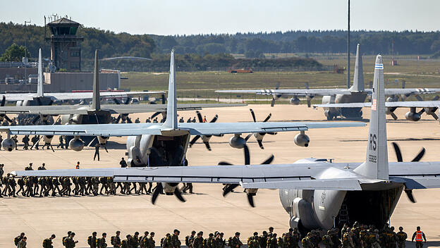 US-Basis Eindhoven, Niederlande.