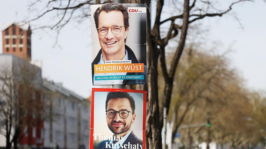 Wahlplakate in Köln