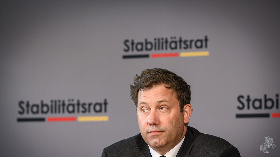 Berlin, Pressekonferenz zur 35. Sitzung des Stabilitätsrates mit Lars Klingbeil