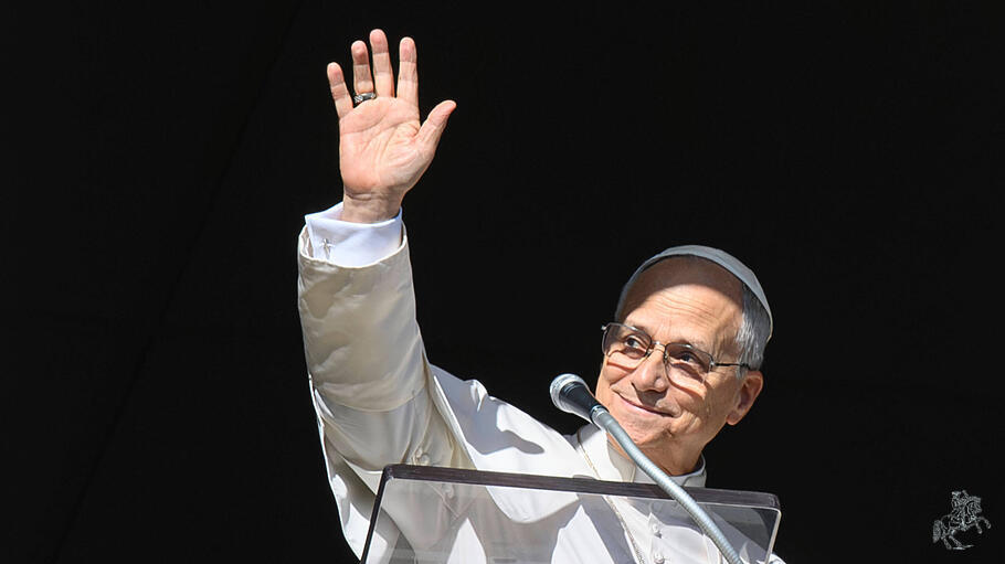 Papst Leo bei seiner Weihnachtsansprache