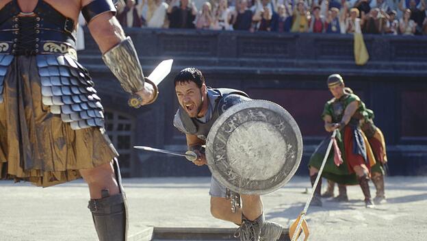 Russell Crowe im Film „Gladiator“