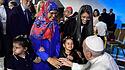 Italy, Rome, Vatican, 22/06/22 Pope Francis attends the Festival of Families in the Paul VI Hall at the Vatican, on the