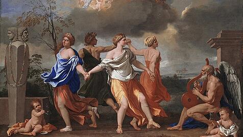 &bdquo;La danse de la vie humaine&ldquo; , Nicolas Poussins (1633-34)