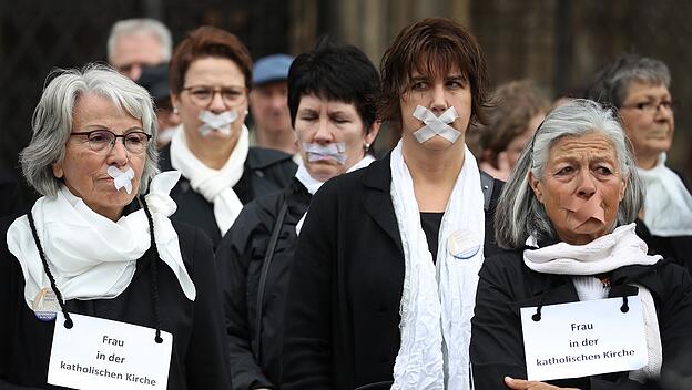 Kirchenstreik-Aktion Maria 2.0