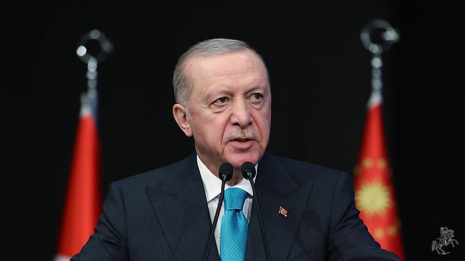 Der türkische Präsident Recep Tayyip Erdoğan