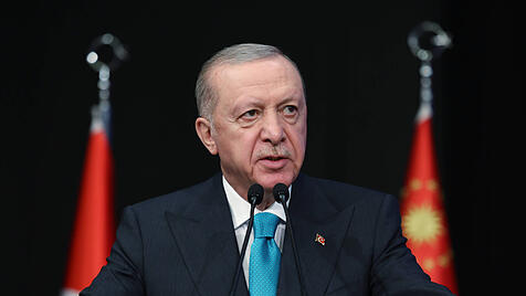 Der türkische Präsident Recep Tayyip Erdoğan