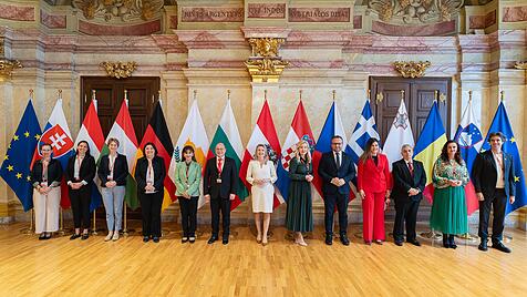 Zwölf Länder waren anlässlich des 30. Jubiläums des Tages der Familie in Wien zu Gast.