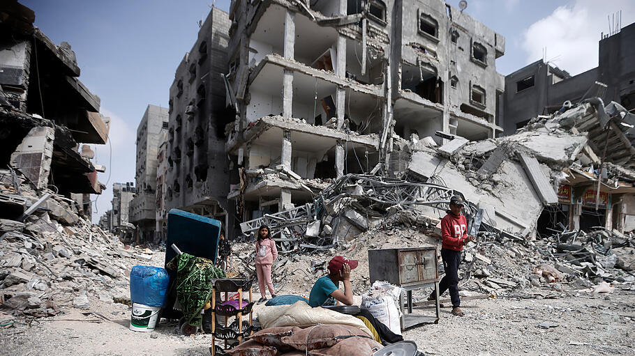 Trümmerlandschaft Gazastreifen