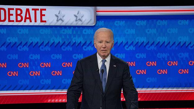 Fernsehdebatte zwischen Donald Trump und Joe Biden