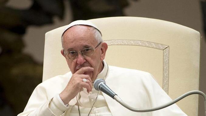 Pope Francis attends the Wednesday General Audience