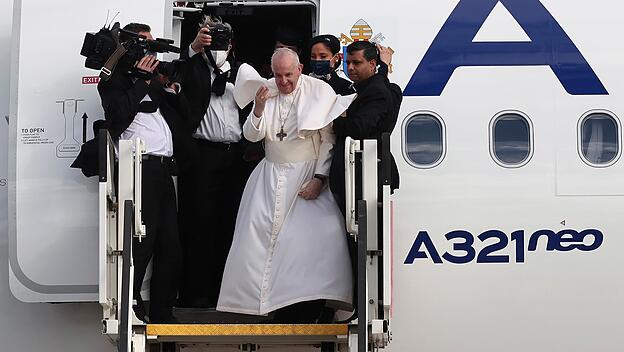 Papst Franziskus in Griechenland