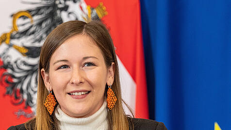 Die &Ouml;VP-Politikerin Claudia Plakolm