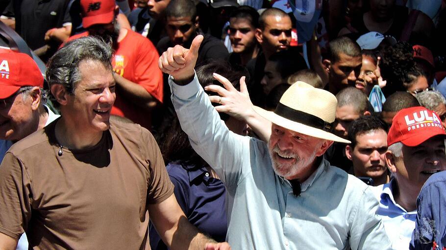 Amtsinhaber Luiz Inacio Lula da Silva will Brasilien vier weitere Jahre regieren