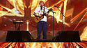 Sänger und Songwriter Ed Sheeran beim iHeartRadio Music Festival Concert in Las Vegas.