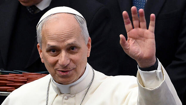 Papst Leo besucht Basilika Paul vor den Mauern