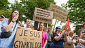 Pro-Abtreibungs-Demonstration in Lippstadt