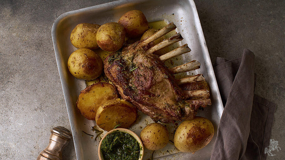 Lamm mit Rosmarin-Kartoffeln