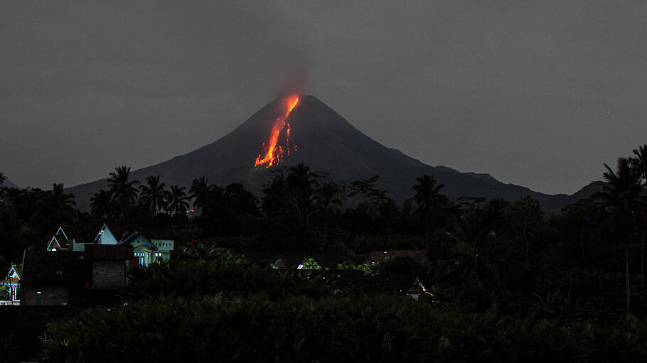Vulkanausbruch in Indonesien - Merapi