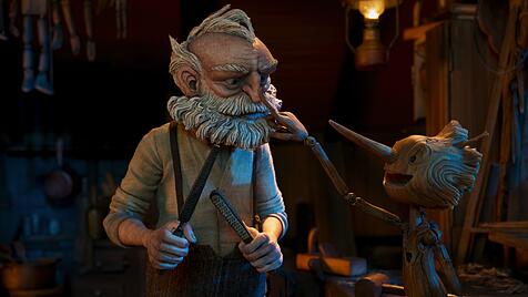 Geppetto und Pinocchio