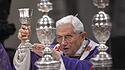 Benedikt XVI. zelebriert den Aschermittwochsgottesdienst 2013