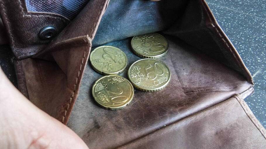 Leere Geldb&ouml;rse