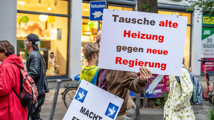 Demonstration im Sommer 2023