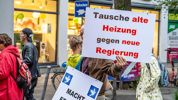 Demonstration im Sommer 2023