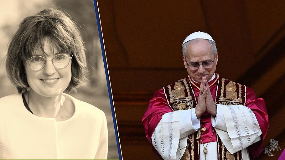Papst Leo XIV. nach seiner Wahl
